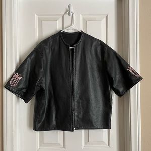 Mens West Coast Chopper (CFL) leather motorcycle jacket.